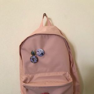 Hershel pink M backpack.
